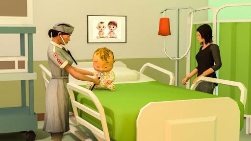 Virtual Mother Simulator: Mom Baby Simulator Games - Gameplay image of android game