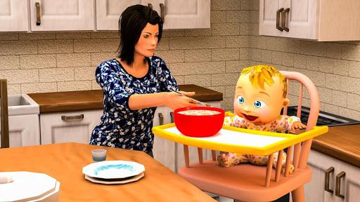 Virtual Mother Simulator: Mom Baby Simulator Games - عکس بازی موبایلی اندروید