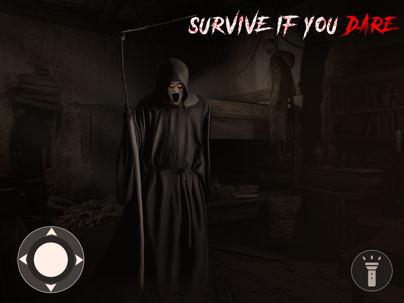 Scary Ghost Killer Horror Game - Gameplay image of android game