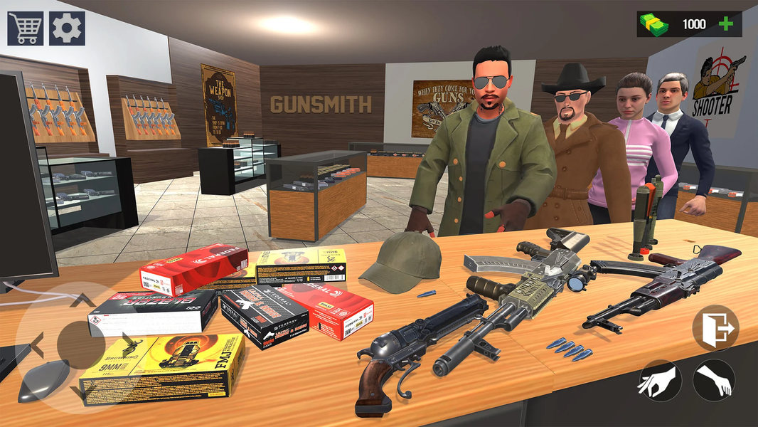 Gun Store Simulator Game - عکس بازی موبایلی اندروید