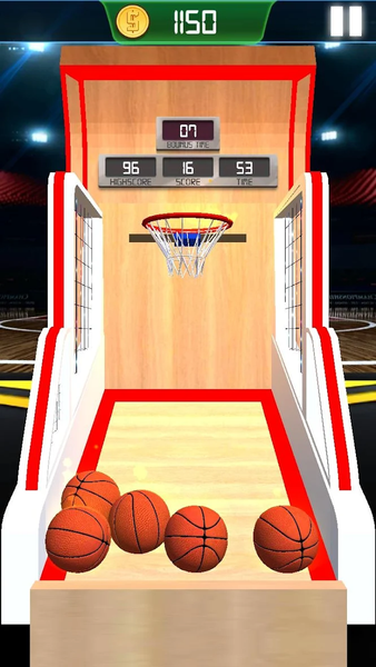 Basketball Arcade  Machine - Gameplay image of android game