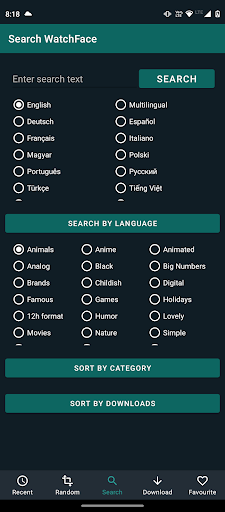 Watchfaces Amazfit Bip 3/5 & U - Image screenshot of android app