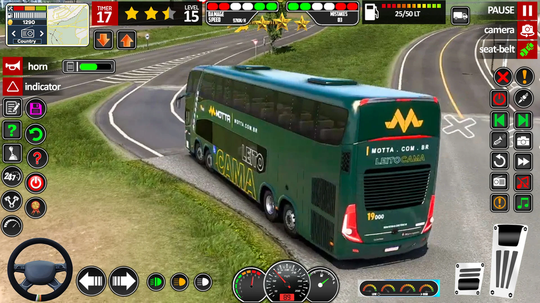 Real Bus Game: Offroad & City - Gameplay image of android game