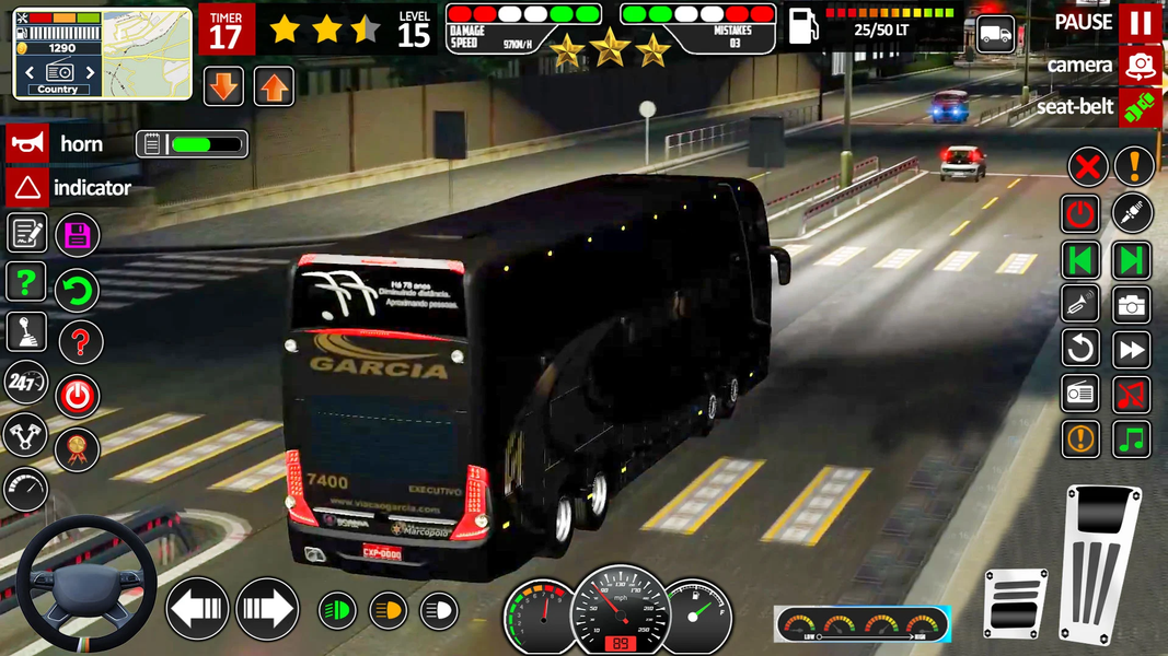 Bus Simulator Coach Bus Game - عکس بازی موبایلی اندروید