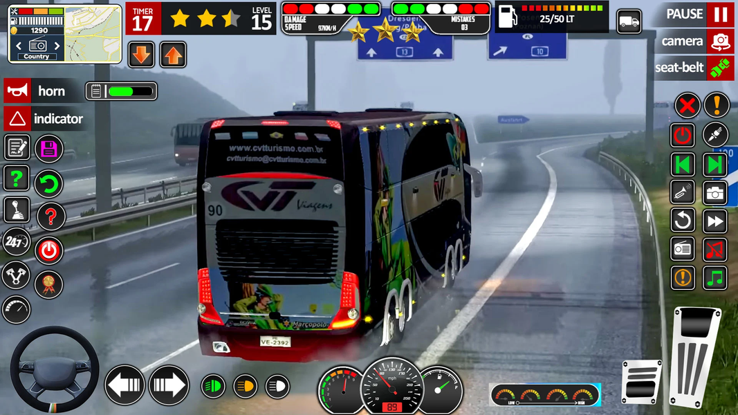 Real Bus Game: Offroad & City - Gameplay image of android game