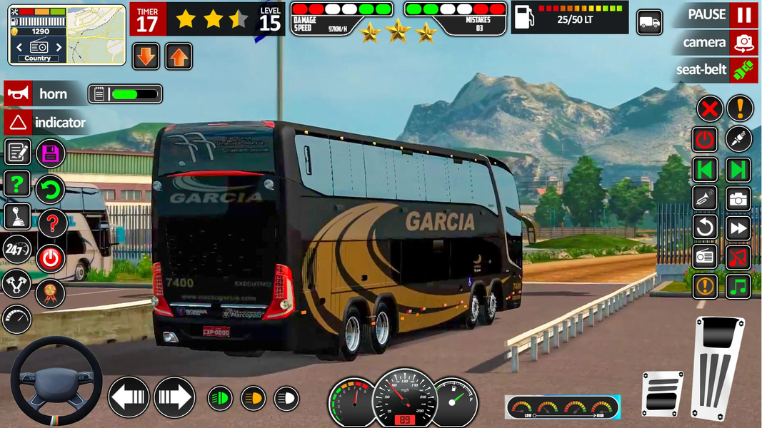 Real Bus Game: Offroad & City - Gameplay image of android game