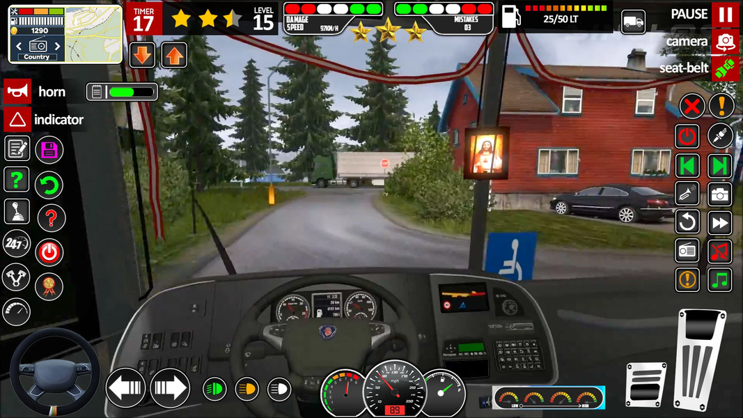 Real Bus Game: Offroad & City - Gameplay image of android game
