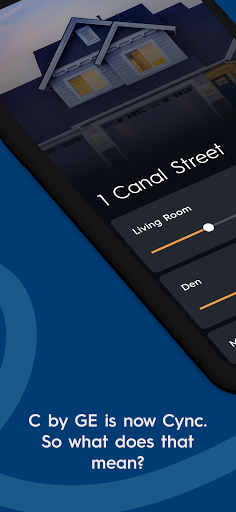 Cync (the new name of C by GE) - Image screenshot of android app