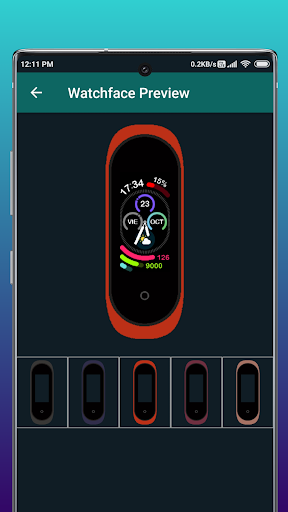 Watchfaces for Mi Band ۴ - عکس برنامه موبایلی اندروید