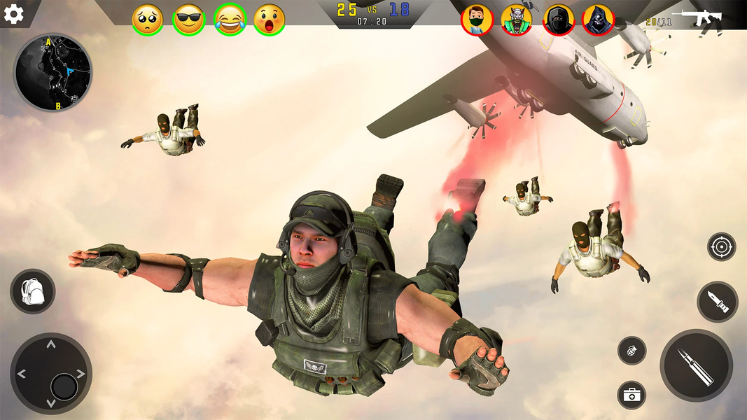 Gun Games 3D Banduk Wala Game - Gameplay image of android game