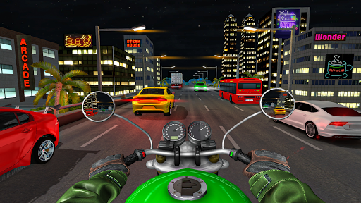Traffic Highway Rider: Real Bike Racing Games - عکس برنامه موبایلی اندروید