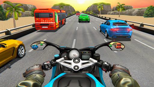 Traffic Highway Rider: Real Bike Racing Games - عکس برنامه موبایلی اندروید
