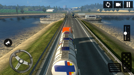 American Truck Simulator Games - Gameplay image of android game