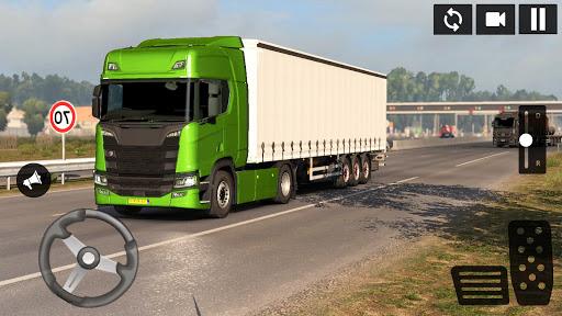 American Truck Simulator Games - Gameplay image of android game