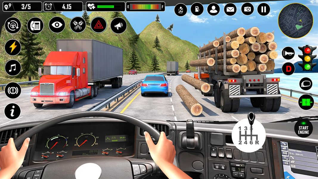 Truck Driving - Truck Games 3D - عکس بازی موبایلی اندروید
