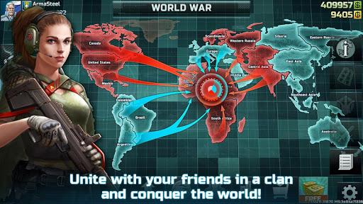 Art of War 3:RTS strategy game - Gameplay image of android game