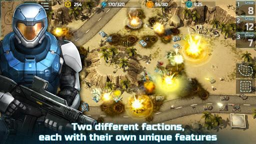 Art of War 3:RTS strategy game - Gameplay image of android game
