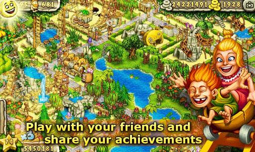 Prehistoric Park Builder - Gameplay image of android game