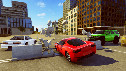 Ultimate City Car Crash 2019: Driving Simulator - Gameplay image of android game