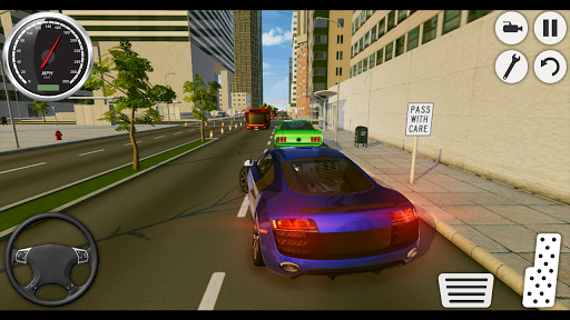 Car Driving School ۲۰۱۹ : Real parking Simulator - عکس بازی موبایلی اندروید