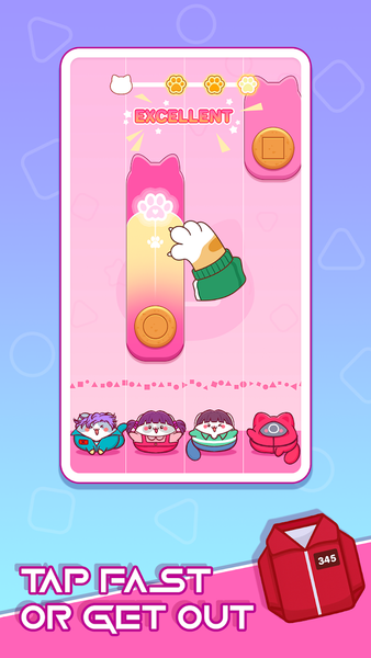 Kitty Tiles: Music Game - عکس بازی موبایلی اندروید