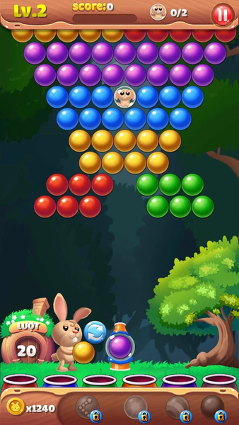 Bubble Bunny - Bubble Shooter - عکس بازی موبایلی اندروید