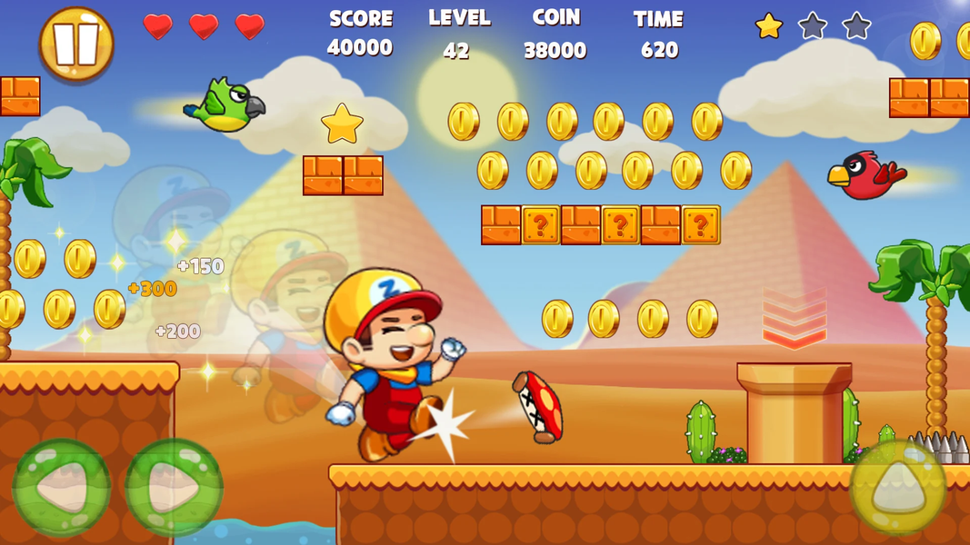 Super Matino - Adventure Game - Gameplay image of android game