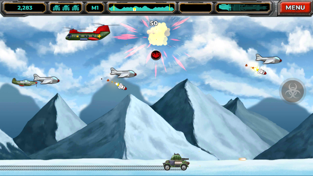 Hyper Weapon - Tank Shooter - Gameplay image of android game