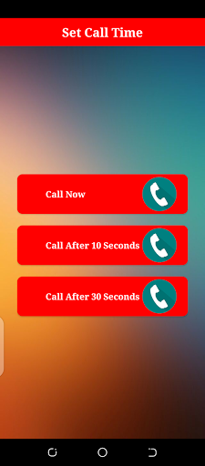 Fake Call – Fake incoming call prank - Image screenshot of android app