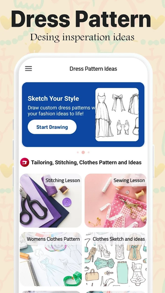 Complete Dress Pattern ideas - عکس برنامه موبایلی اندروید