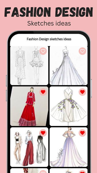Fashion Design: Sketch Ideas - عکس برنامه موبایلی اندروید