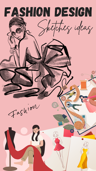 Fashion Design: Sketch Ideas - عکس برنامه موبایلی اندروید