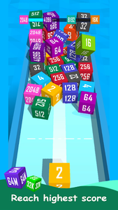 2048 3D : Cube Merge::Appstore for Android