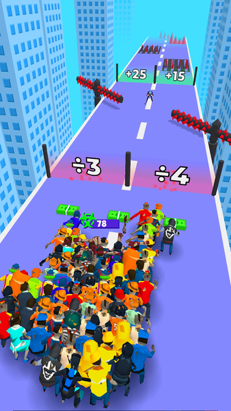 Zombie Horde Run 3D - عکس بازی موبایلی اندروید
