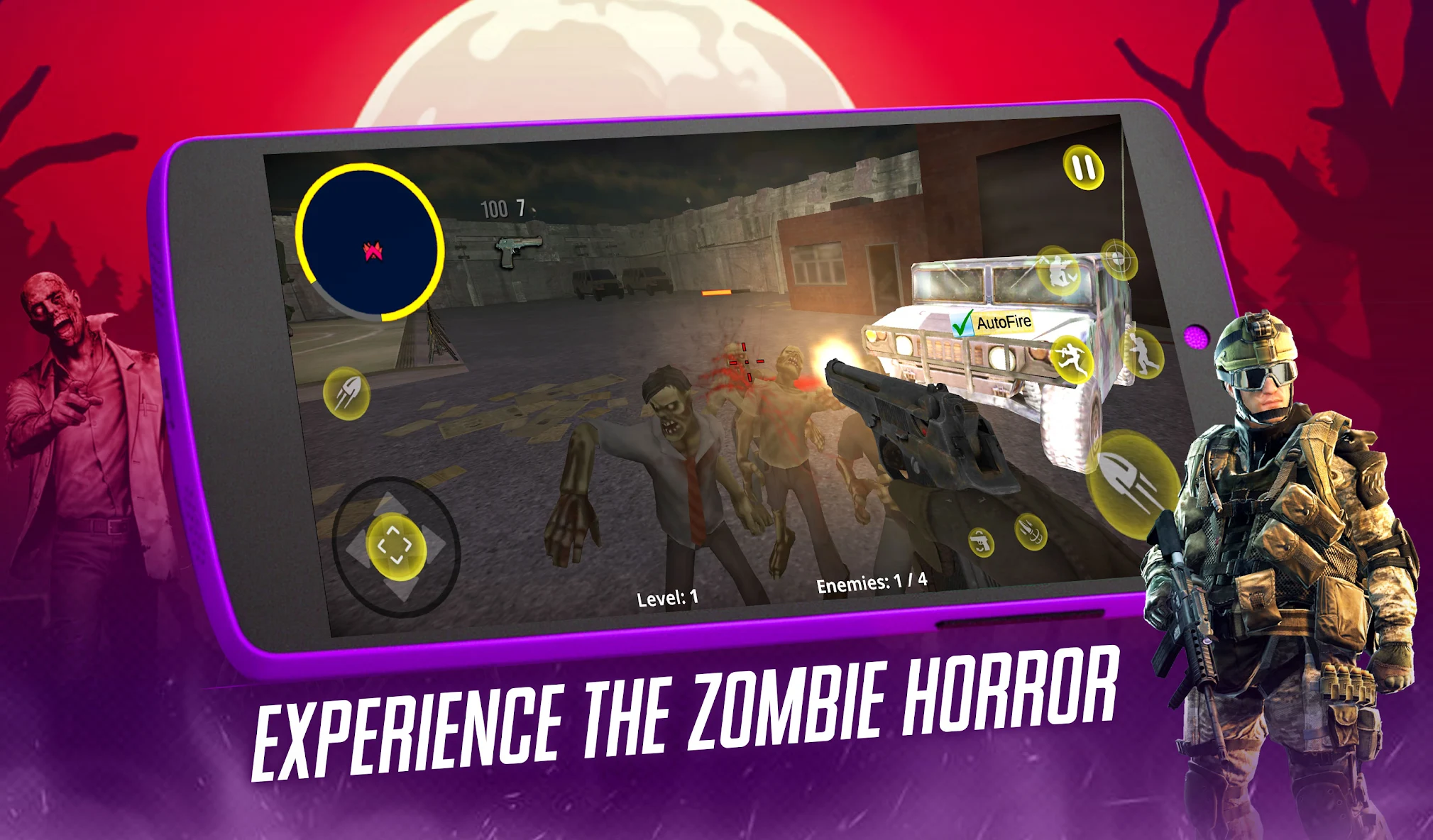Zombie Survival Gun 3D no Jogos 360