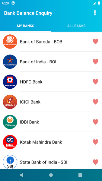 Bank Balance - عکس برنامه موبایلی اندروید