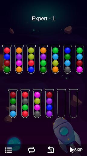 Ball Sort - Bubble Sort Puzzle - Gameplay image of android game