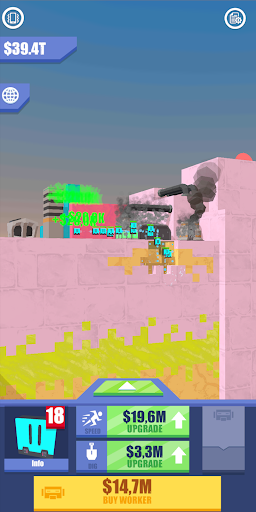 Idle Mars Digger - Gameplay image of android game