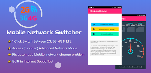2G 3G 4G LTE Switcher - Image screenshot of android app