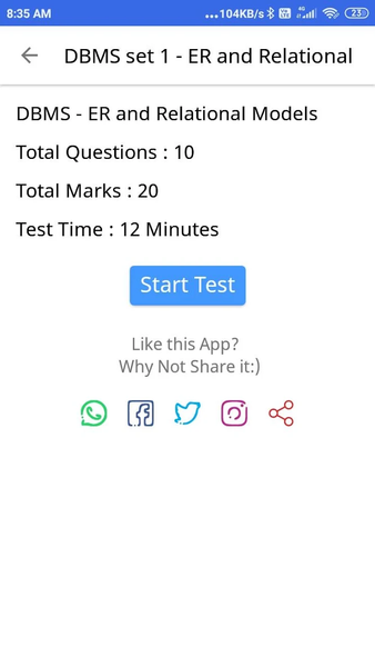 UGC NET Computer Science Tests - عکس برنامه موبایلی اندروید