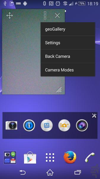 CameraW for Xperia - Image screenshot of android app