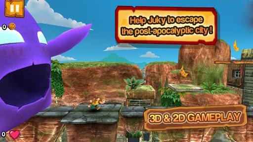 Super Monkey Run - Gameplay image of android game