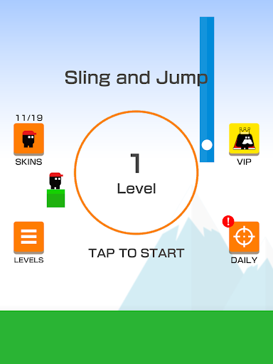 Sling and Jump - عکس بازی موبایلی اندروید