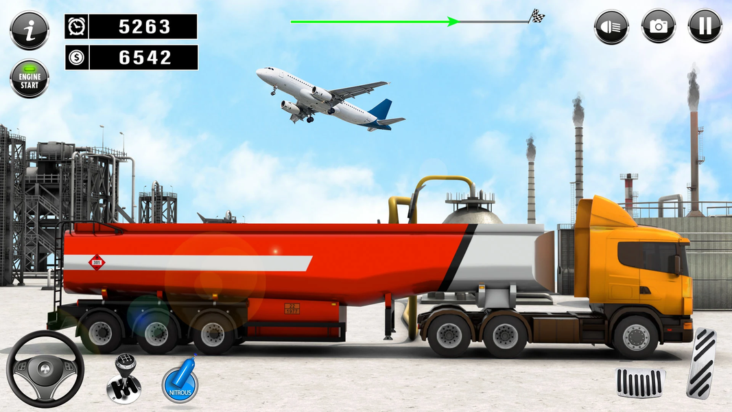 Oil Tanker Truck Driving Games - عکس بازی موبایلی اندروید
