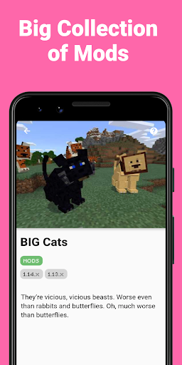 ⚙️ Mods for MCPE - Image screenshot of android app