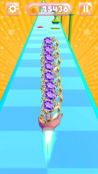I love Diamond Ring Stack ۳D - عکس بازی موبایلی اندروید
