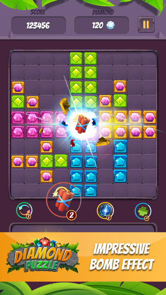 Brick game: Jewel block game - عکس بازی موبایلی اندروید