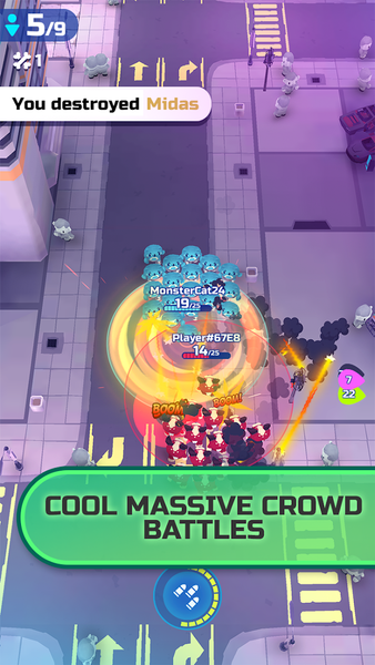 Crowd Royale - Gameplay image of android game