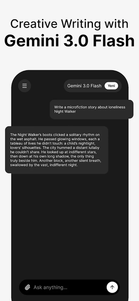 Gemini 3.0 - Image screenshot of android app