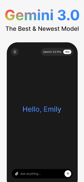 Gemini ۳.۰ - عکس برنامه موبایلی اندروید